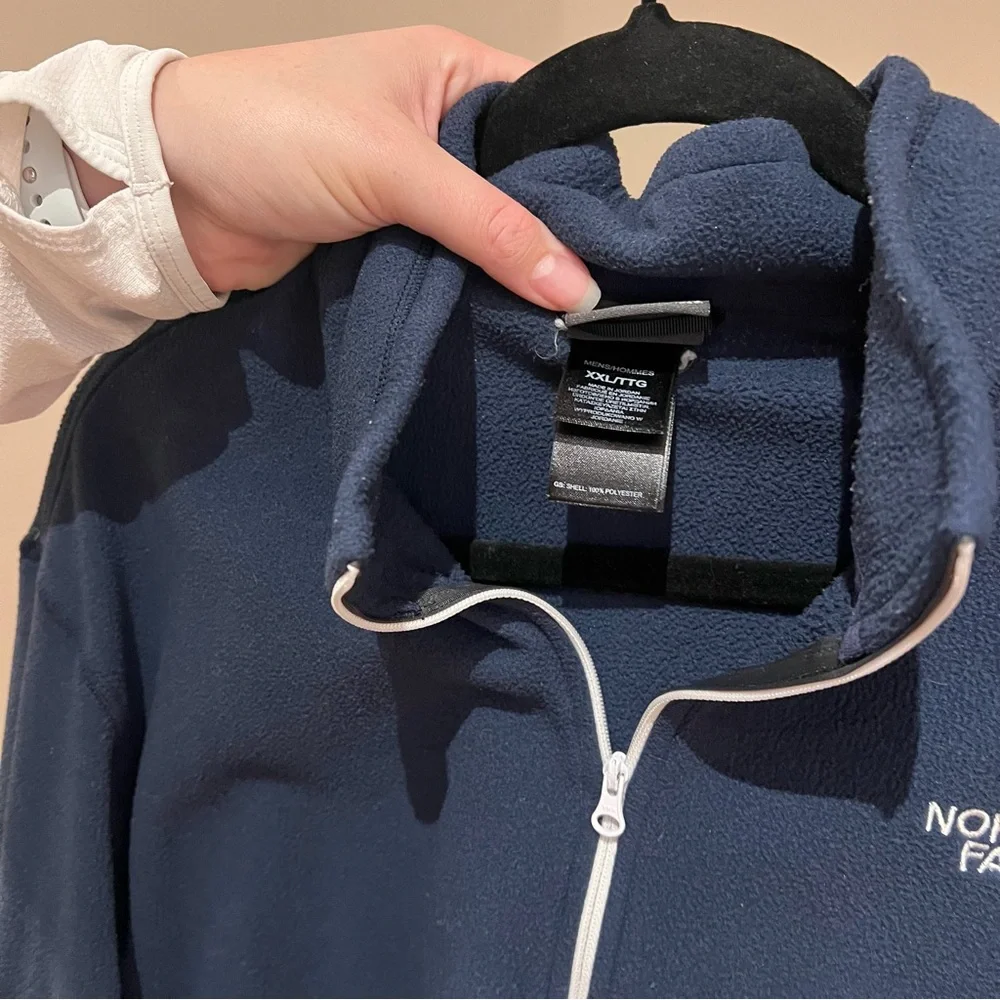 The North Face Men’s Navy Fleece Sweater